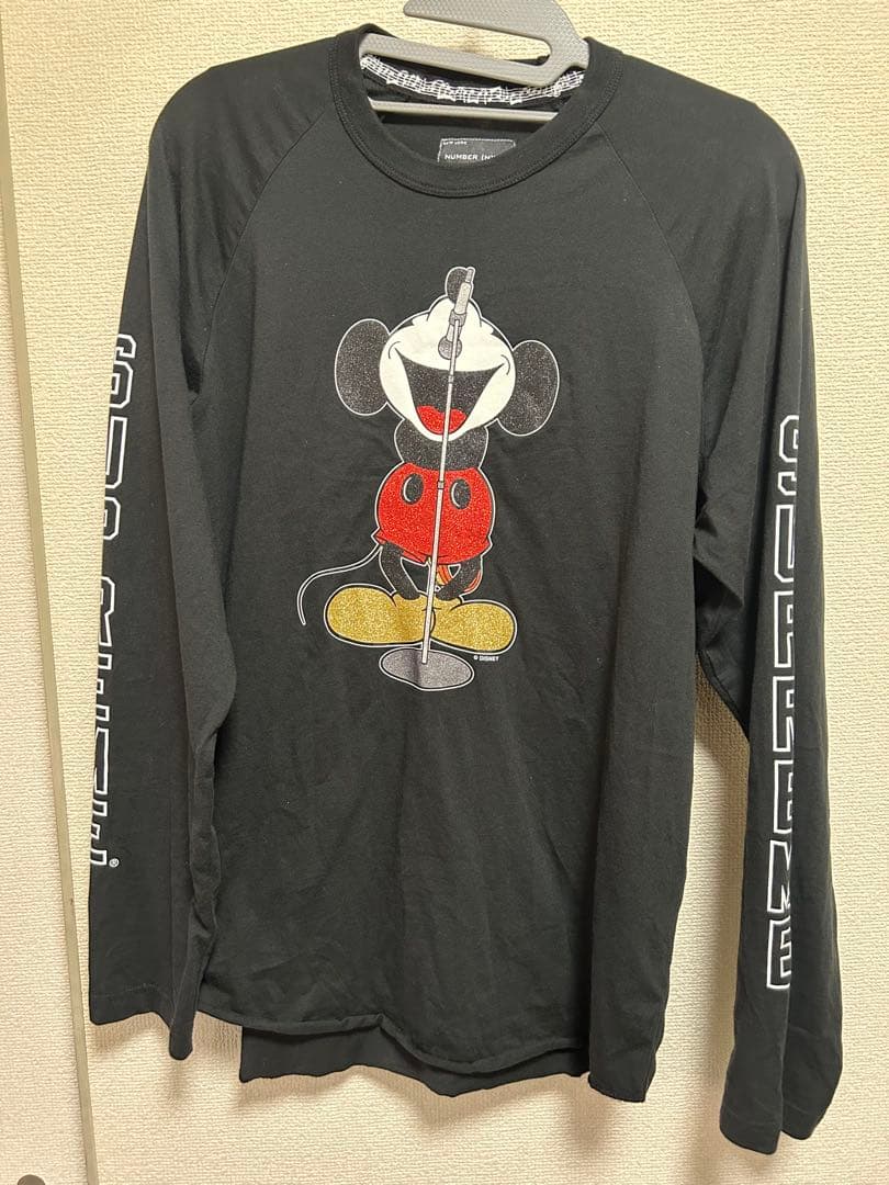 トップス Supreme Number (N) ine Mickey Raglan