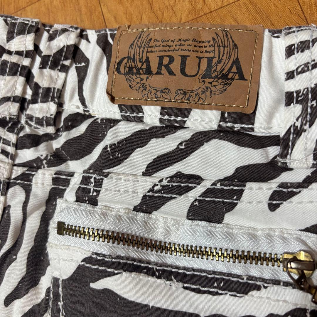 GARULA ガルラ　平成　ギャル　ゼブラ　ショートパンツ　ショーパン