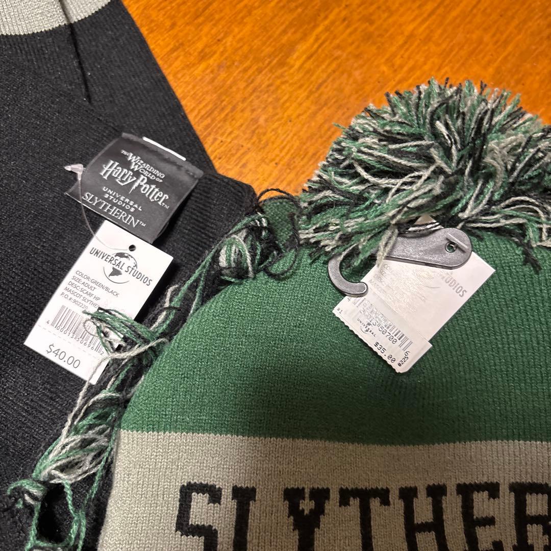 新品　ハリーポッター　ハリポタ　フロリダ　ユニバーサル　ニット帽　マフラー　手袋