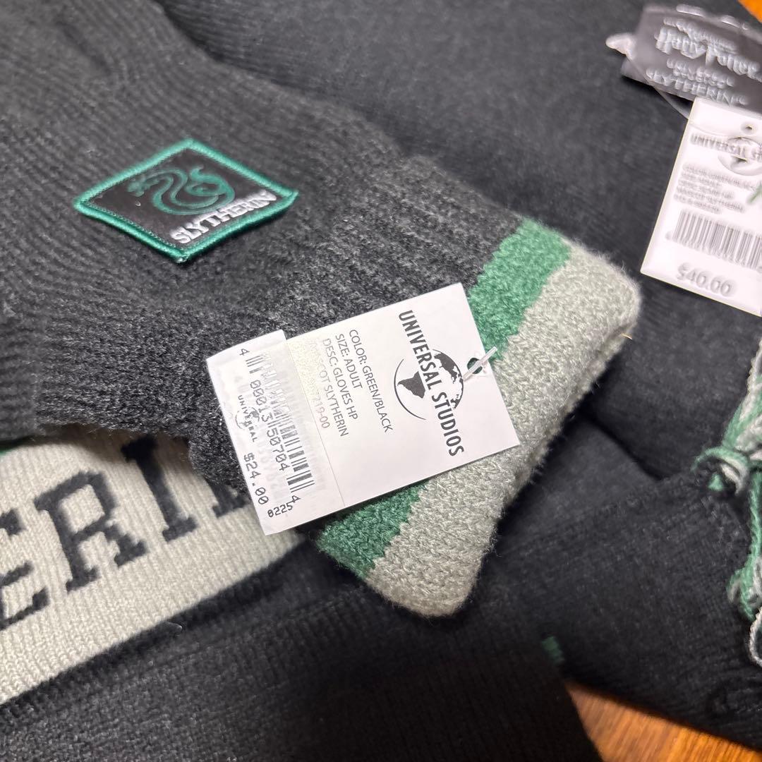 新品　ハリーポッター　ハリポタ　フロリダ　ユニバーサル　ニット帽　マフラー　手袋