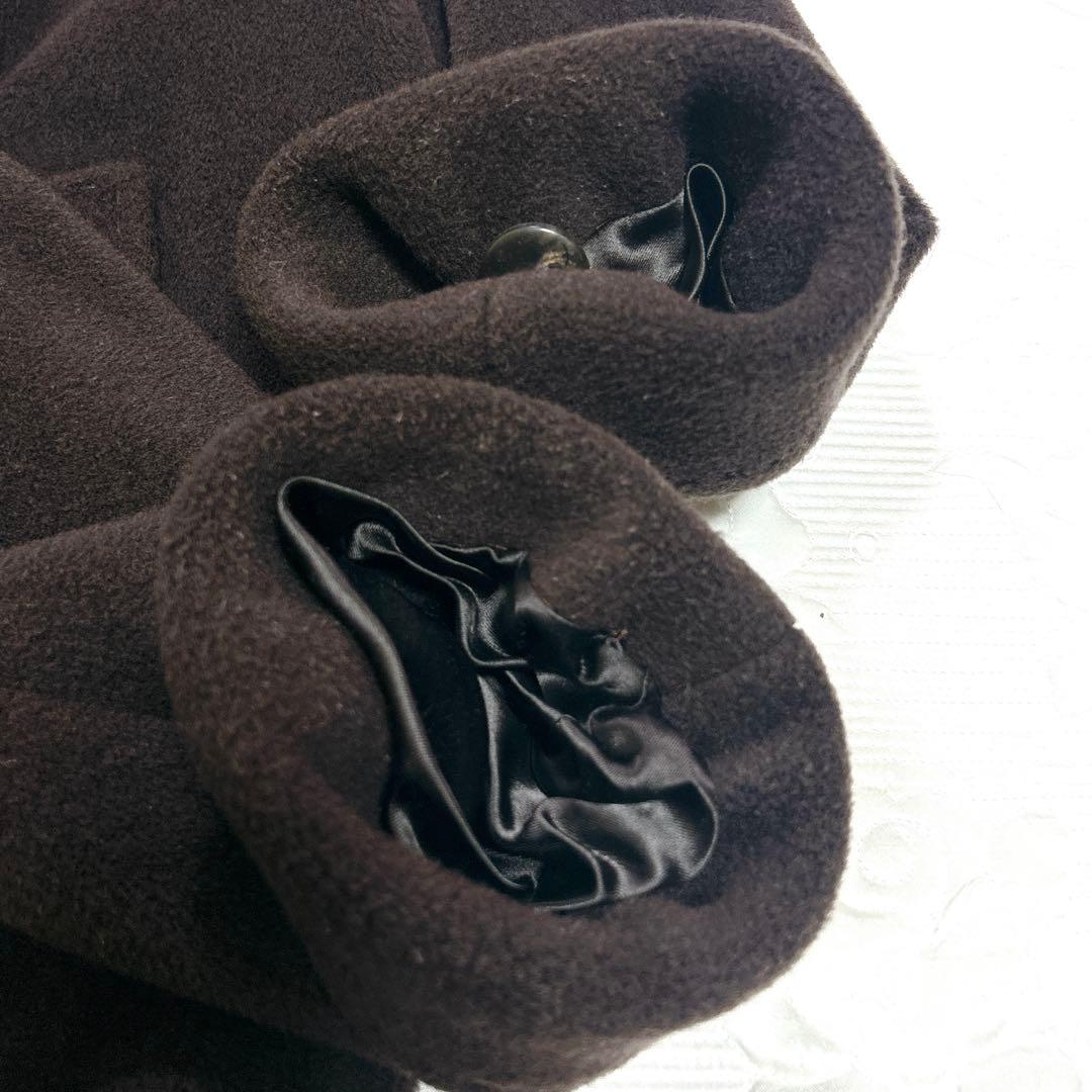 Max Mara MARELLA カシミヤ混ウール ダブルブレストコート 40