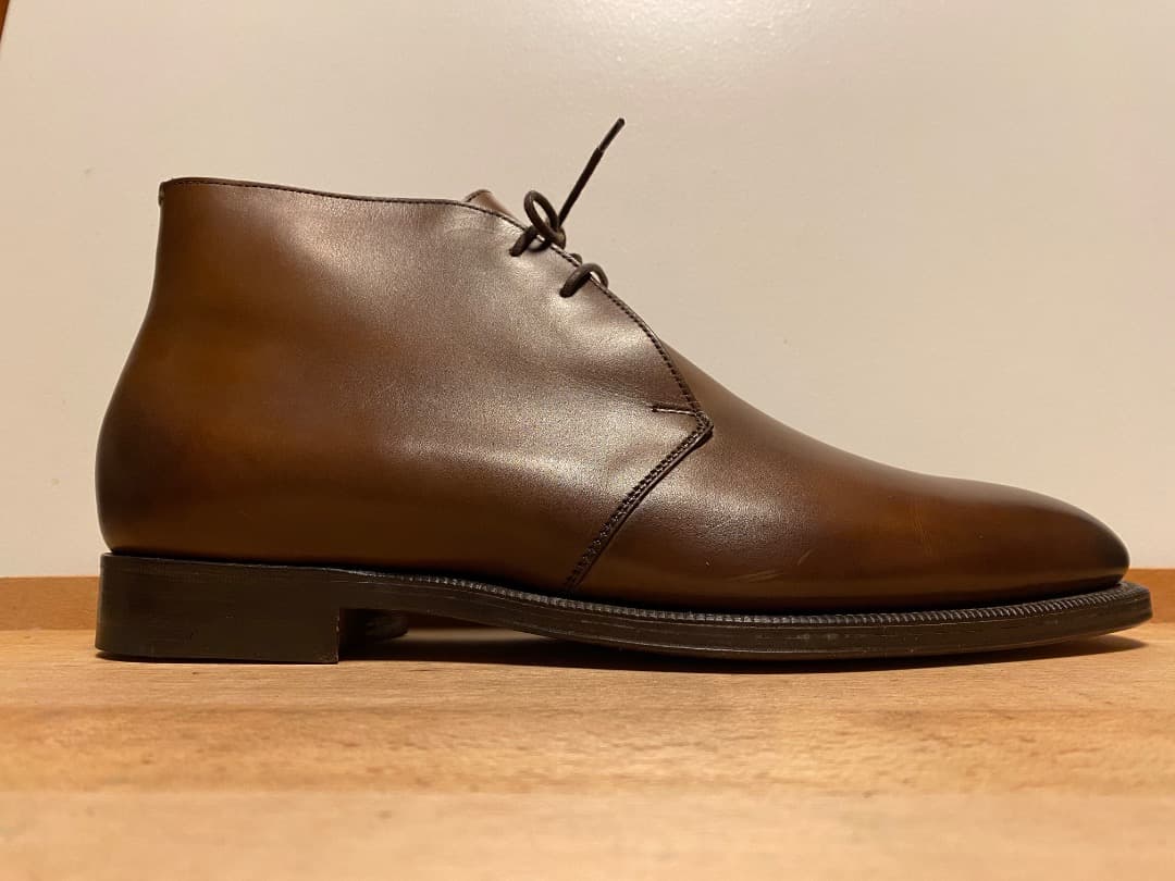 エドワードグリーン 新品未使用　チャッカブーツ　8.5E ラルフローレン別注