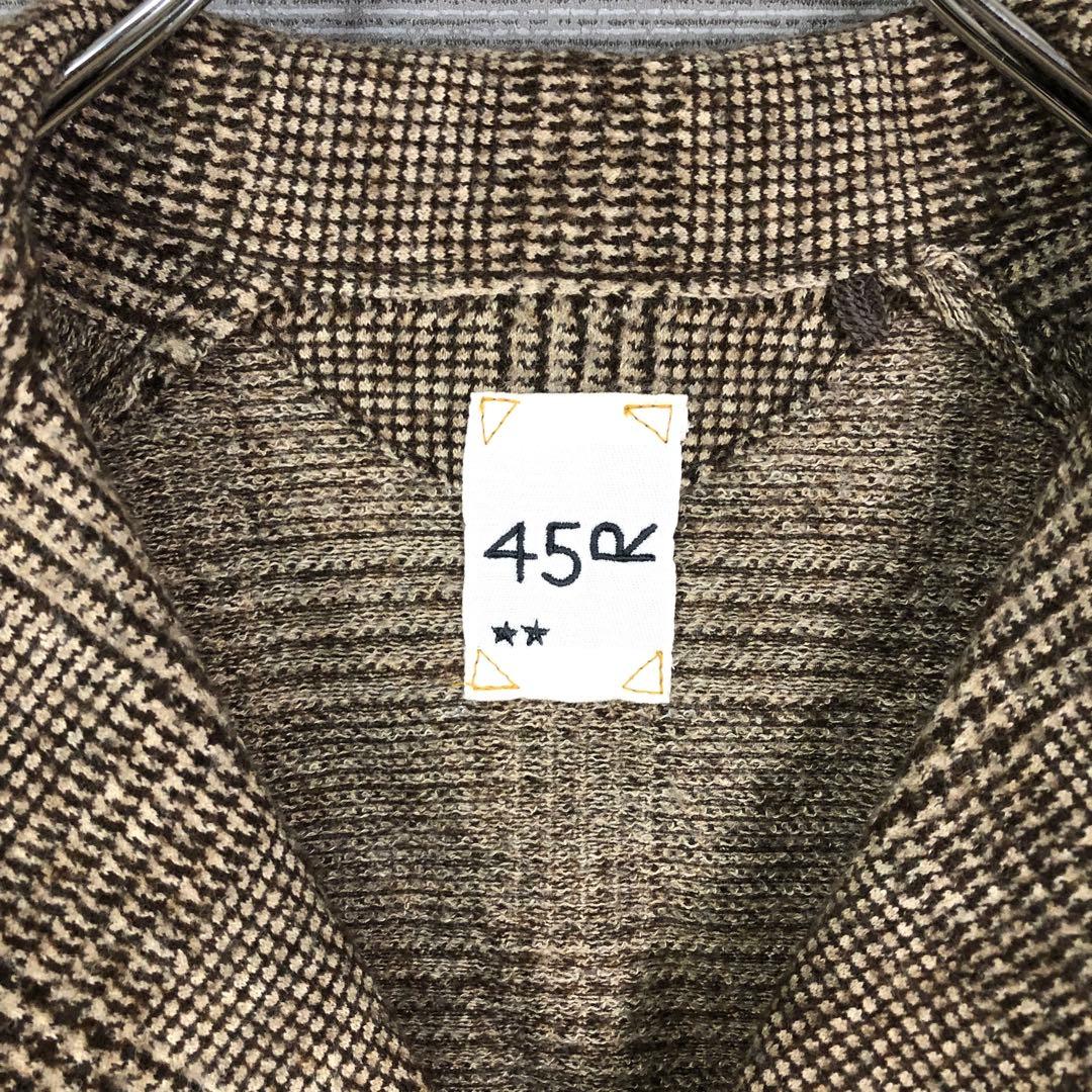 45R ジャージフラノのヨットオール 2 ブラウン