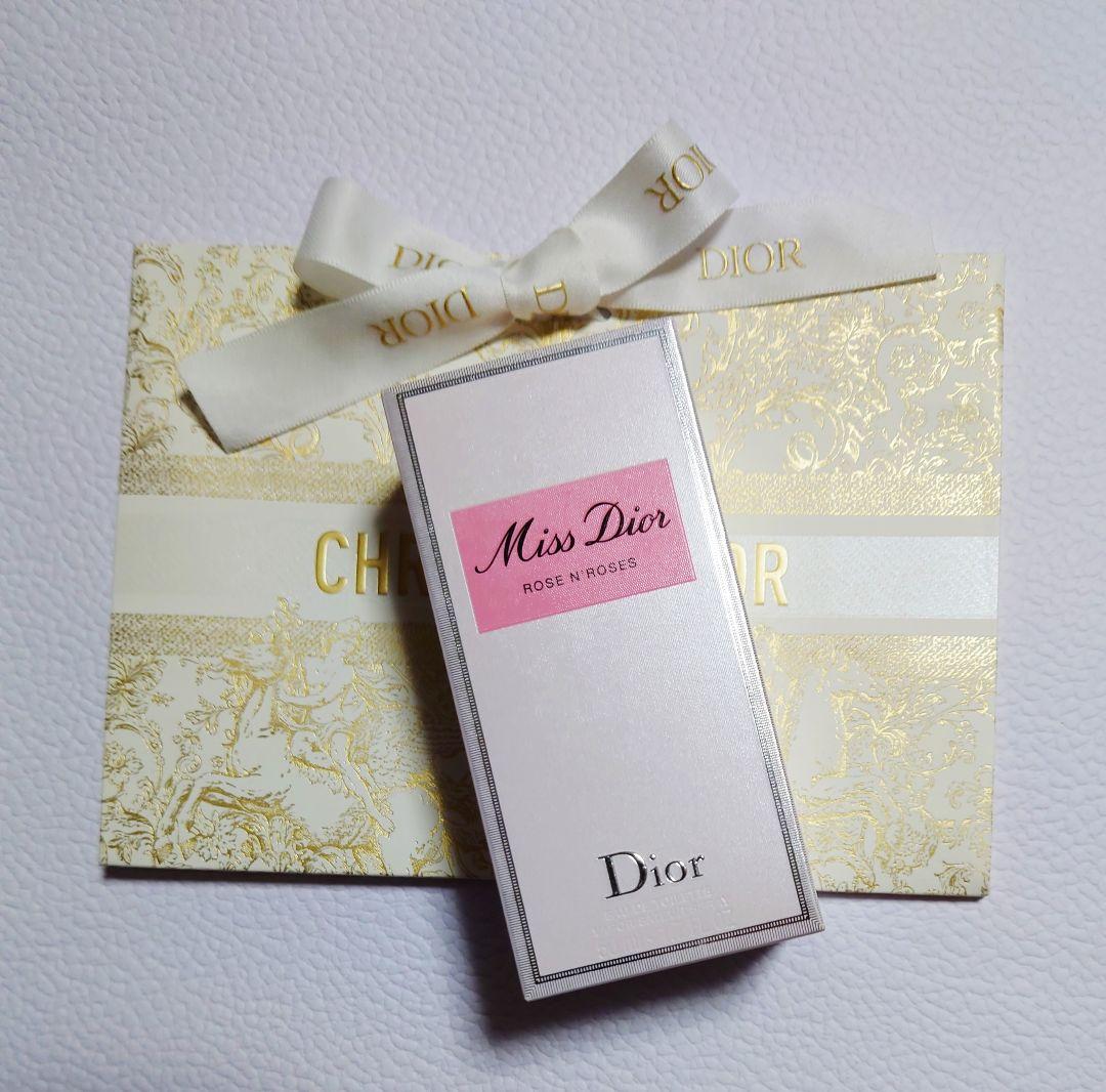 新品未使用◆DIOR　ミスディオール　ローズ&ローズ　オードゥトワレ　50mI