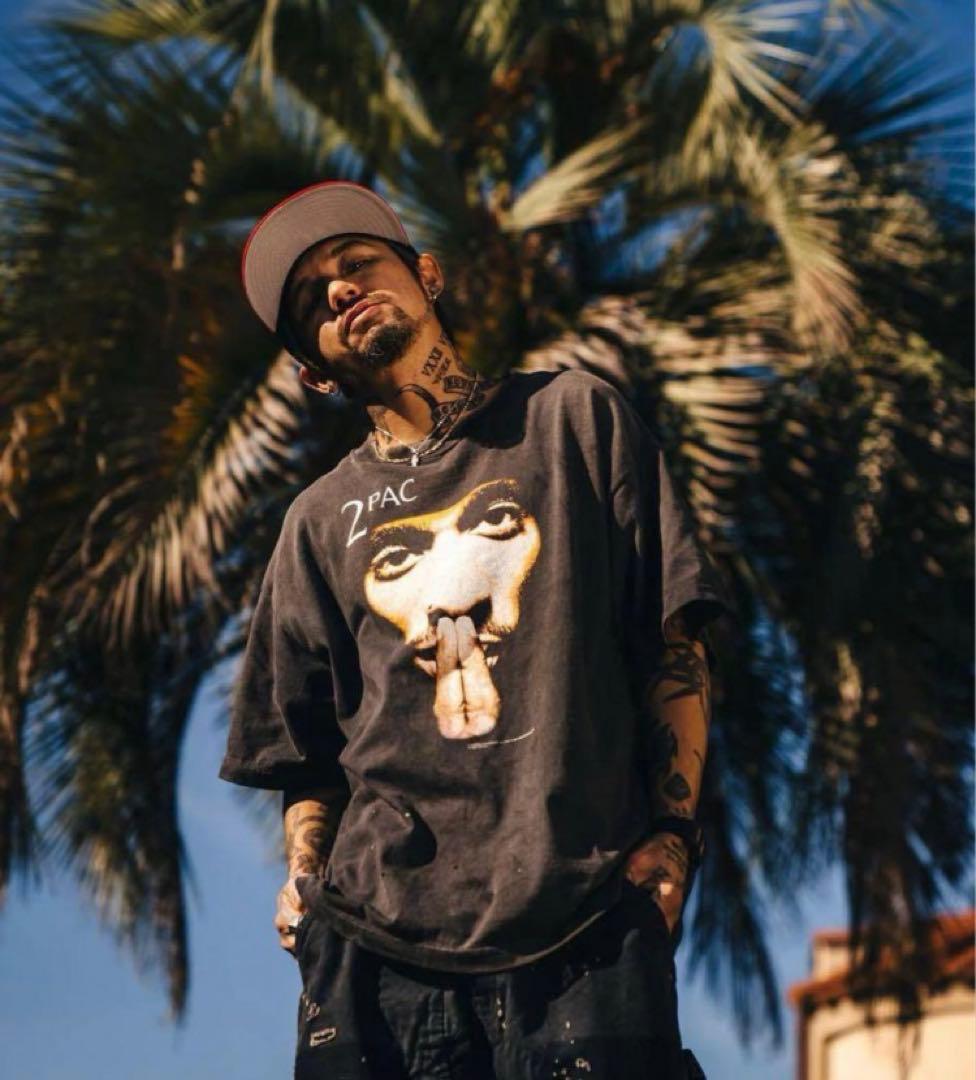 SAINT MICHAEL 25SS 2pac S/S Tシャツ サイズ L