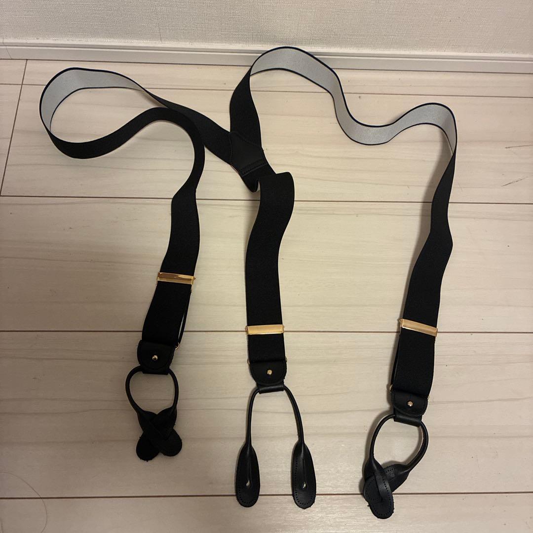  THURSTON ブラックサスペンダー