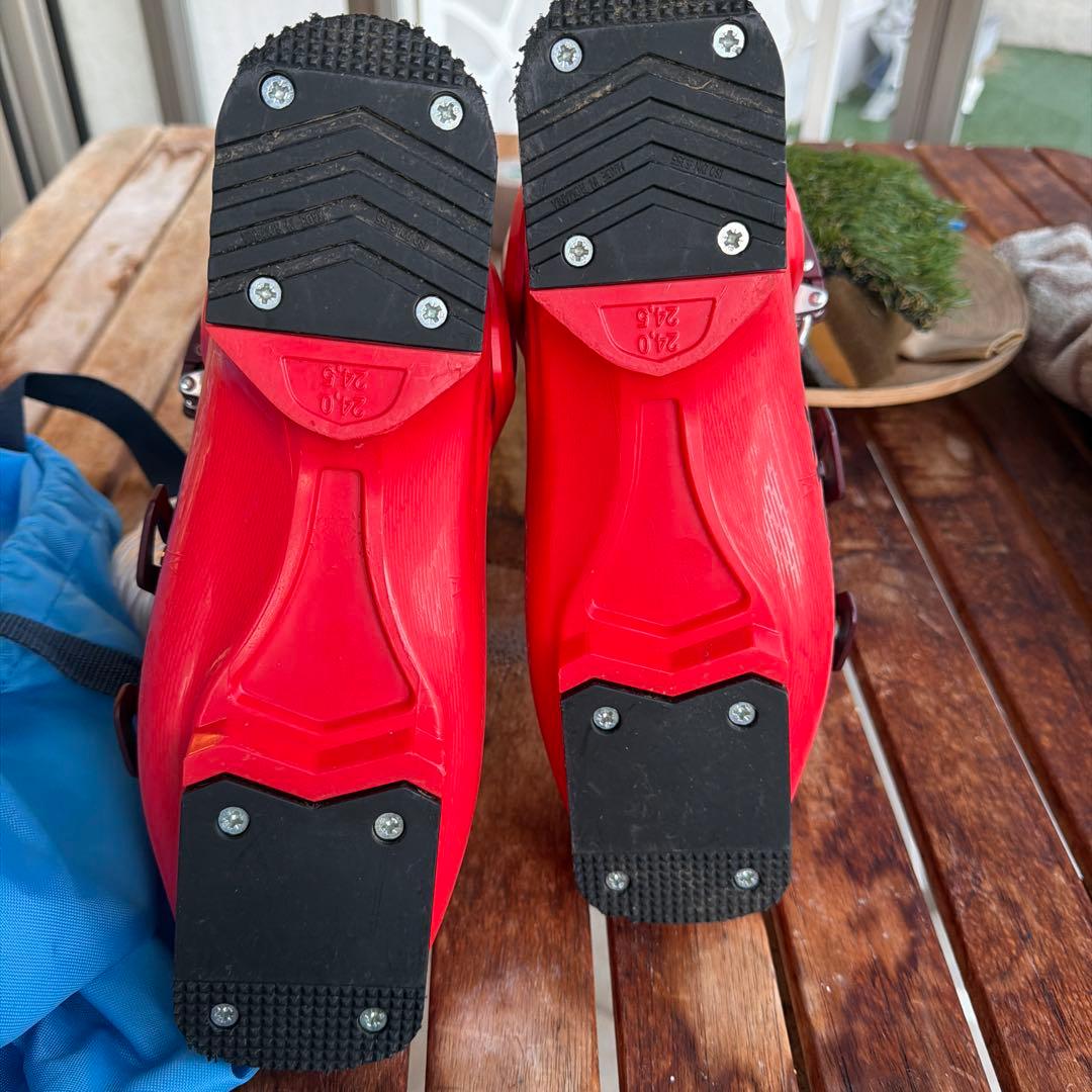 ATOMIC REDSTER 赤 スキー用ブーツ24.5cm