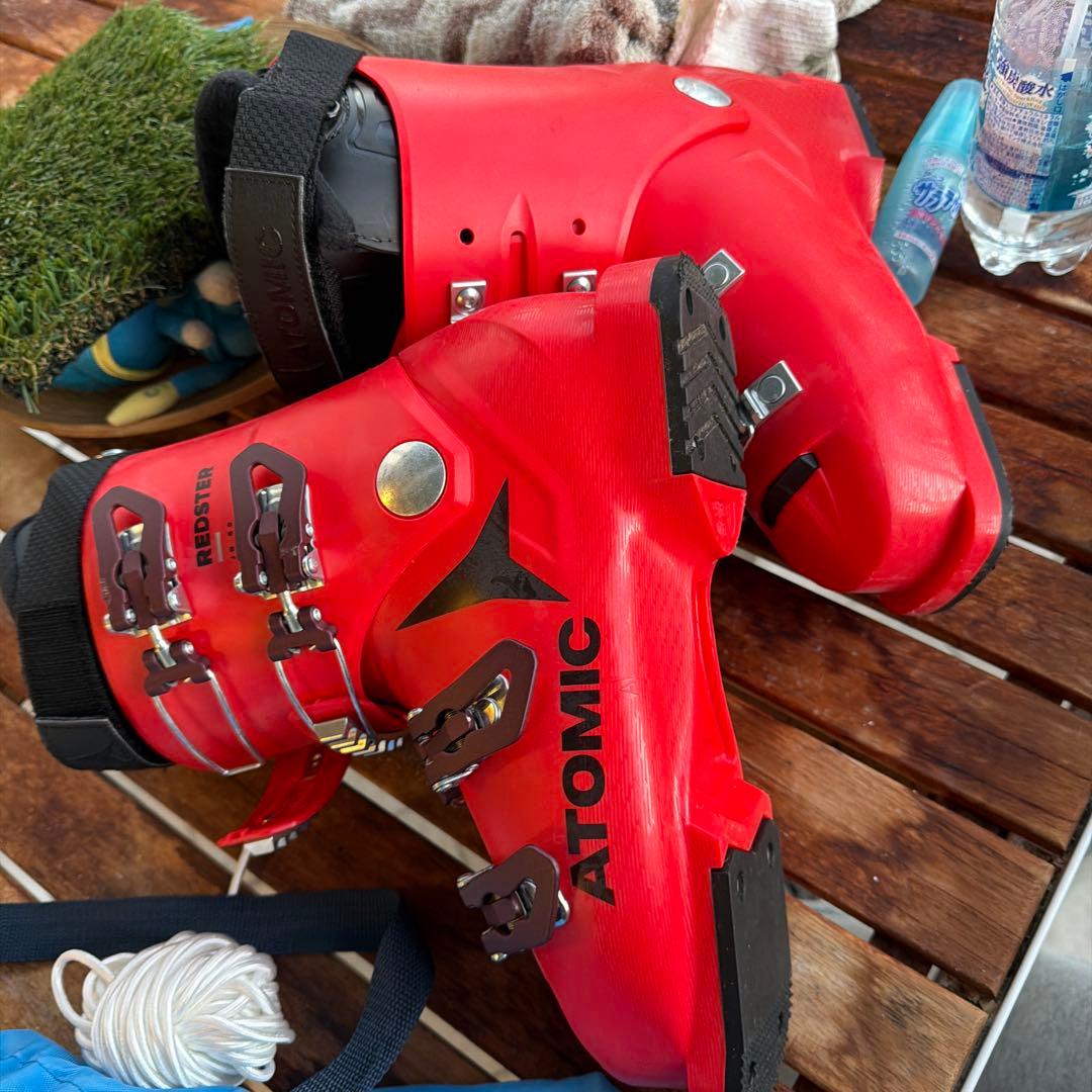 ATOMIC REDSTER 赤 スキー用ブーツ24.5cm
