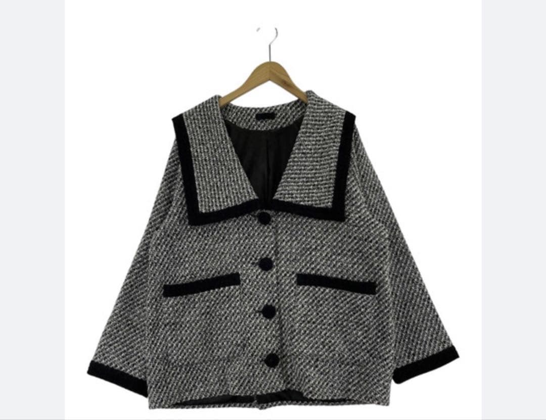 FICTION TOKYO ツイードセーラージャケット