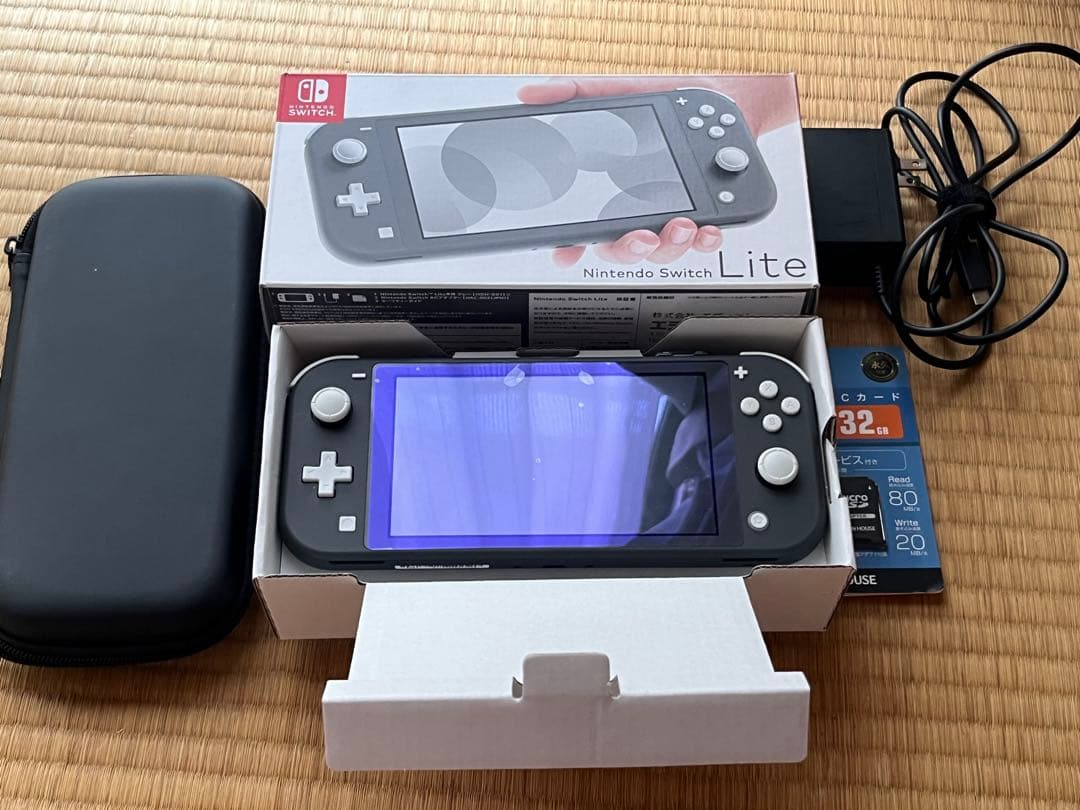 Nintendo Switch Lite グレー 本体➕おまけソフト1本付き