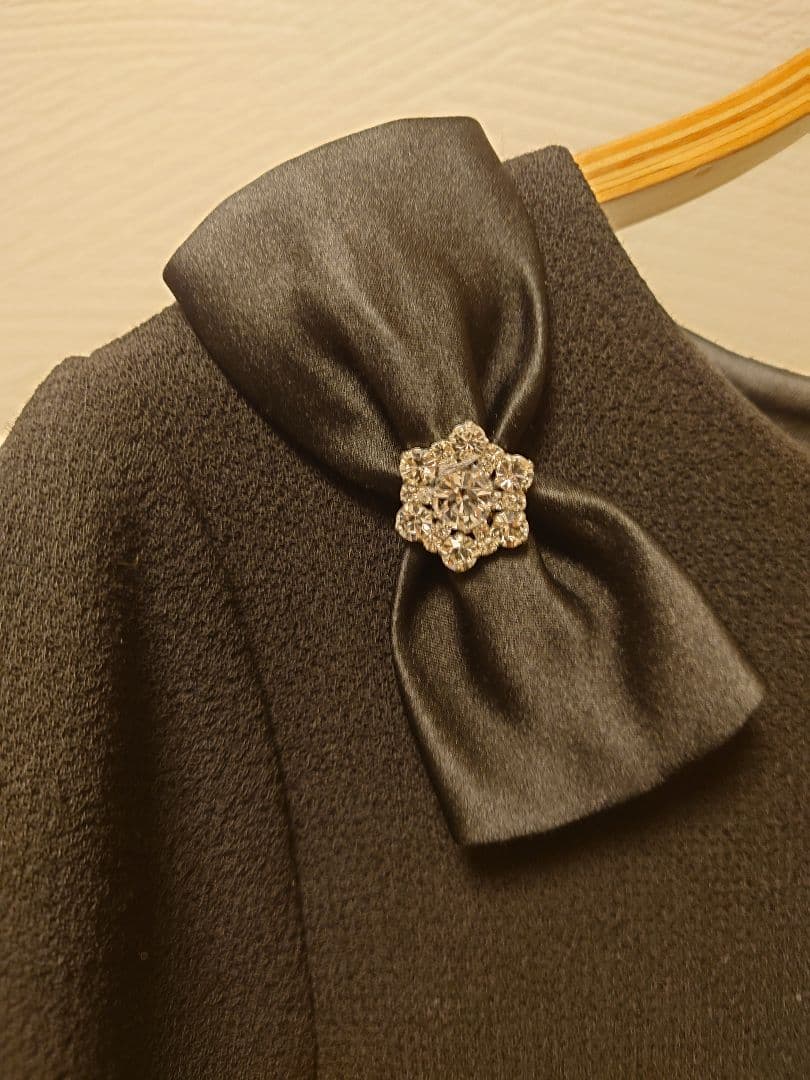 ドルチェ&ガッバーナDolce & Gabbana フォーマルブラックワンピース