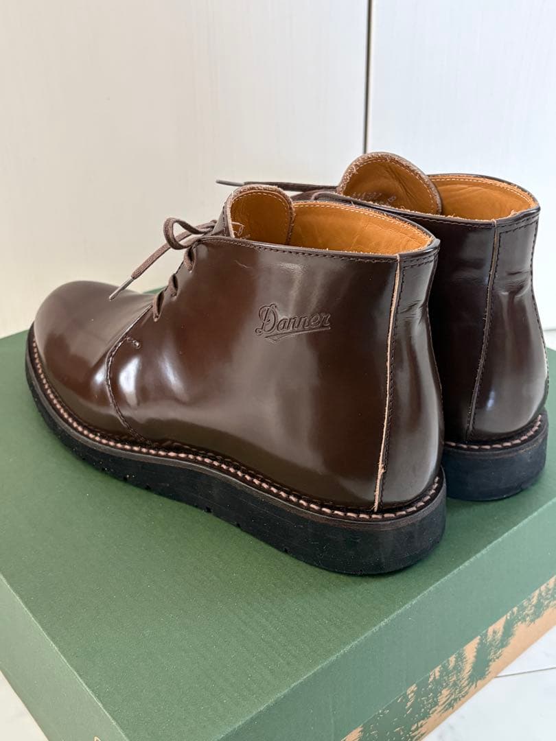 Danner ダークブラウン チャッカブーツ 26cm