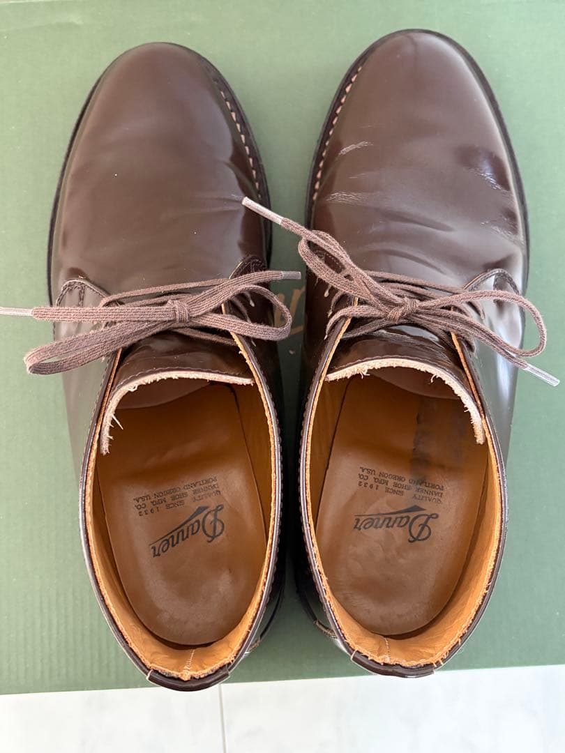 Danner ダークブラウン チャッカブーツ 26cm