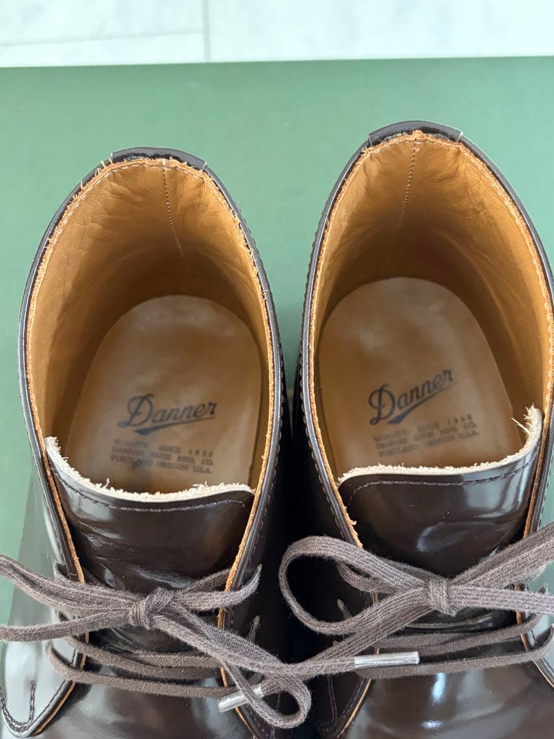 Danner ダークブラウン チャッカブーツ 26cm