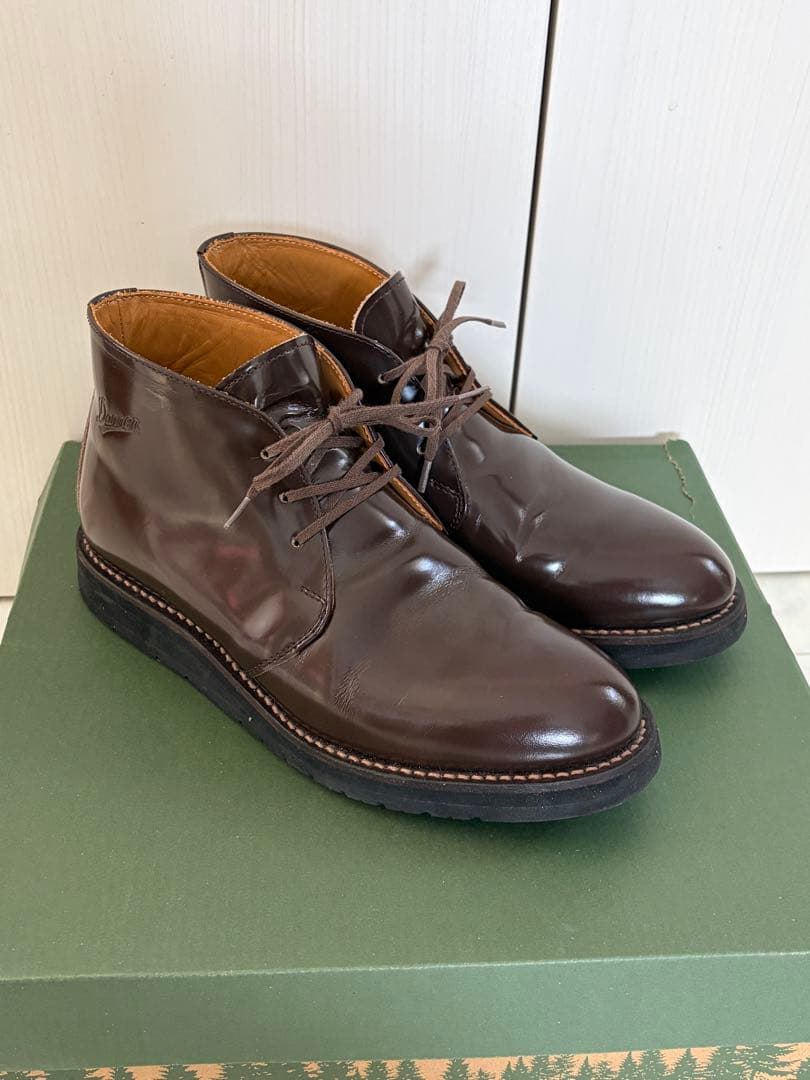 Danner ダークブラウン チャッカブーツ 26cm