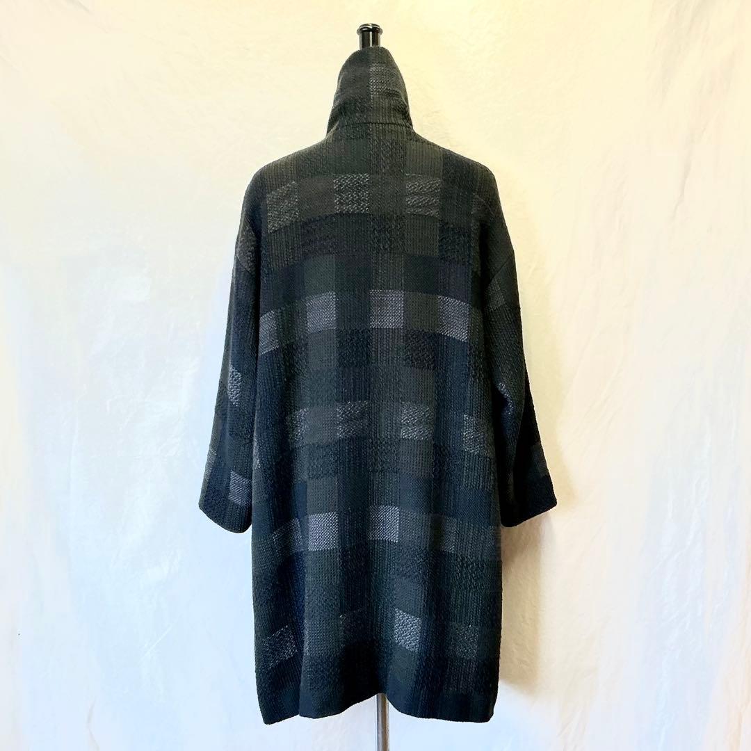 JURGEN LEHL ウール モザイク ツイード コート ジャケット ヨーガン