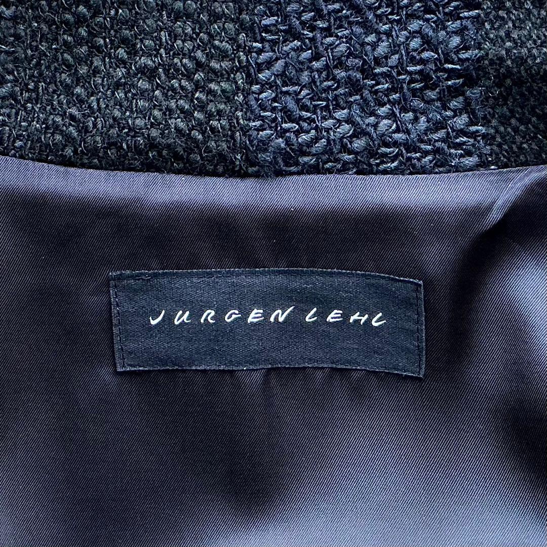 JURGEN LEHL ウール モザイク ツイード コート ジャケット ヨーガン