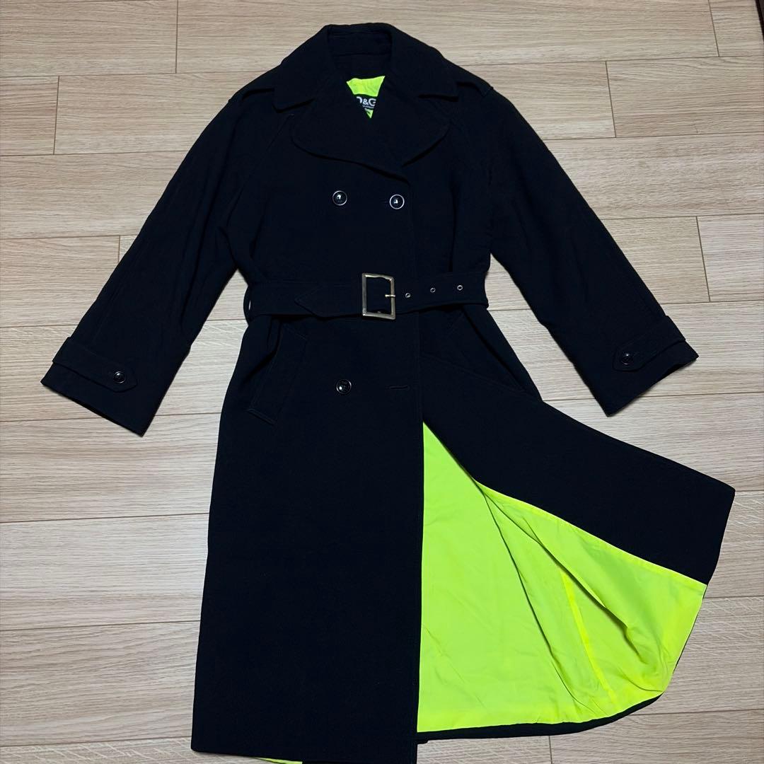 DOLCE&GABBANA ドルチェ&ガッバーナ　ダブルトレンチコート　総裏