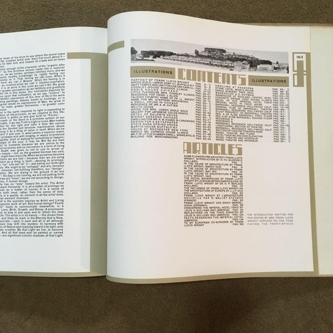 FRANK LLOYD WRIGHT 作品集