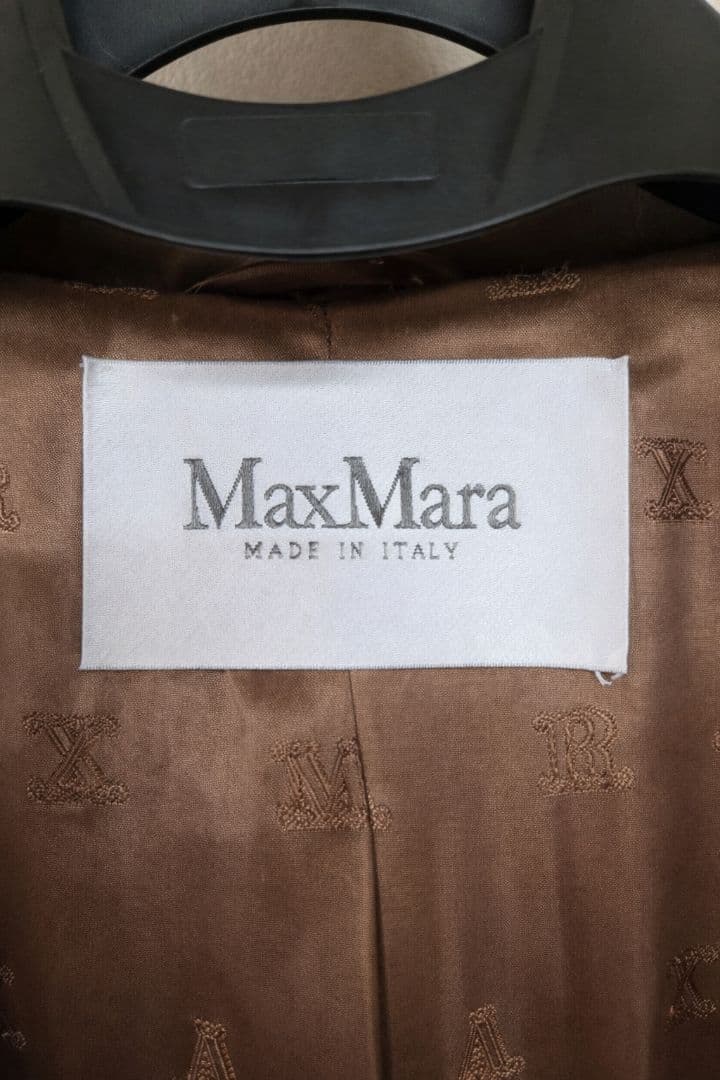 Max Mara 表記 ヴィンテージ テディベア フーデッドコート