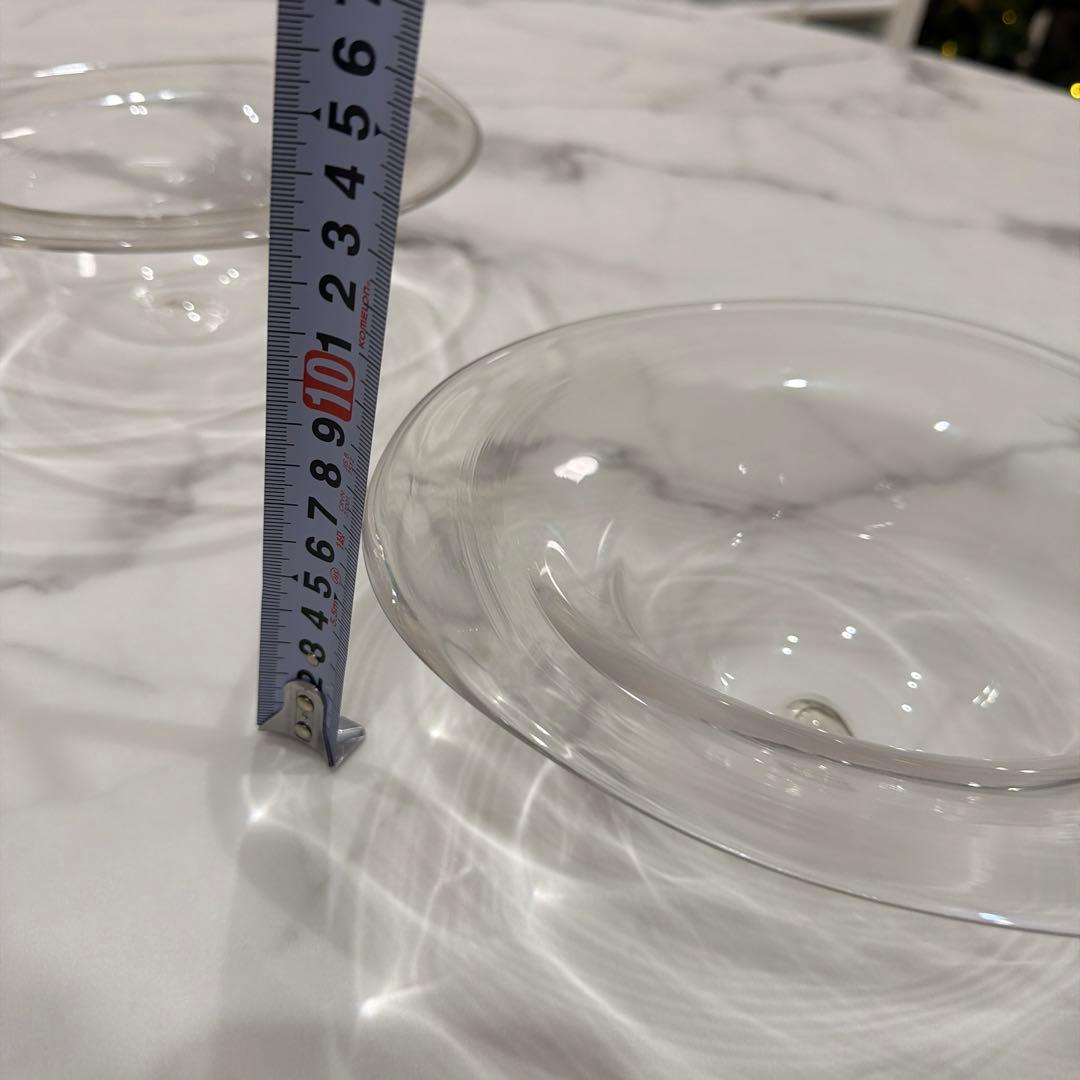 原光弘さん　ガラス　パスタ皿