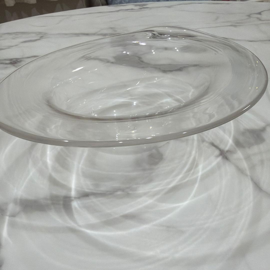 原光弘さん　ガラス　パスタ皿