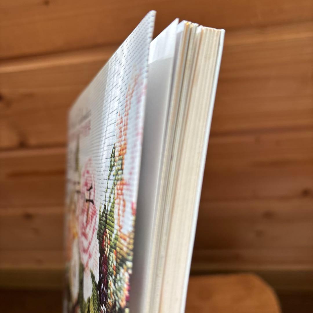 水彩画家　橋本不二子の世界　花・草のクロス・ステッチ