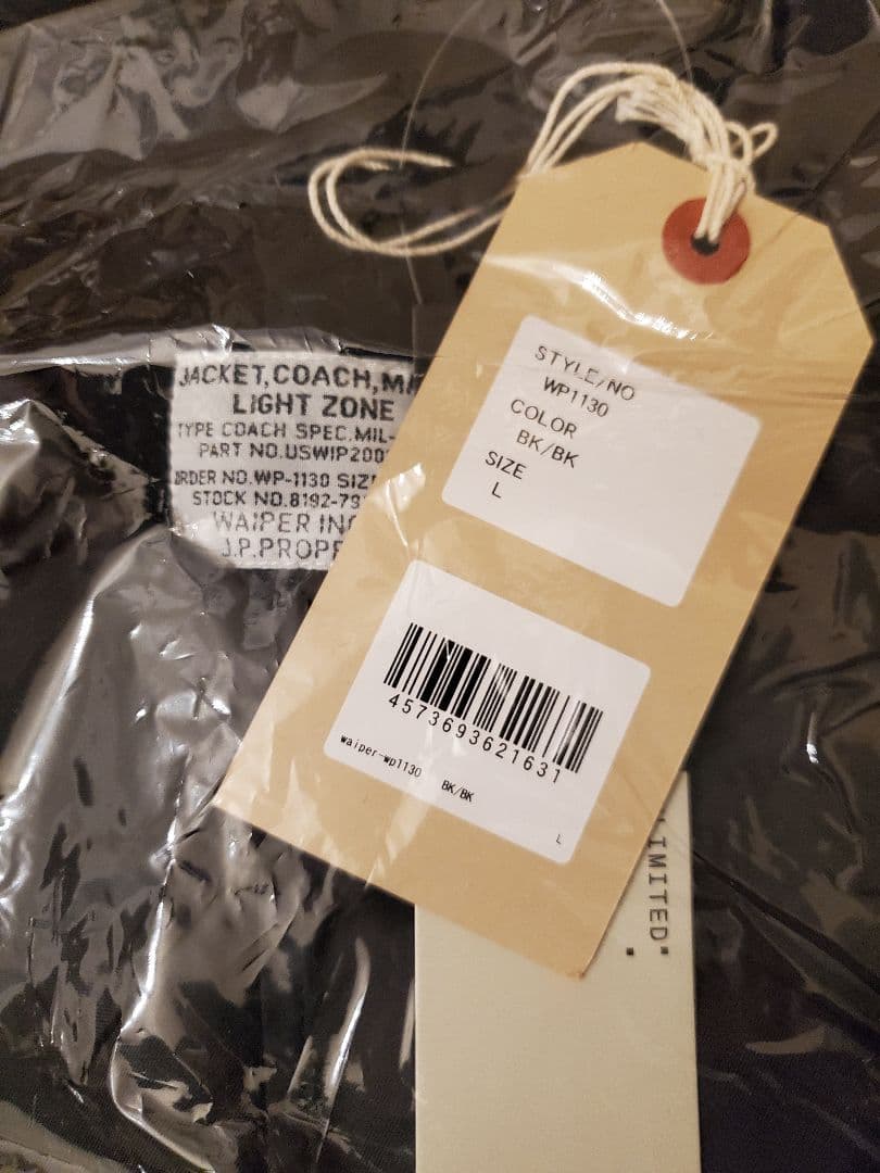 m*y様 【最終値下】WAIPER ミニマルコーチジャケット