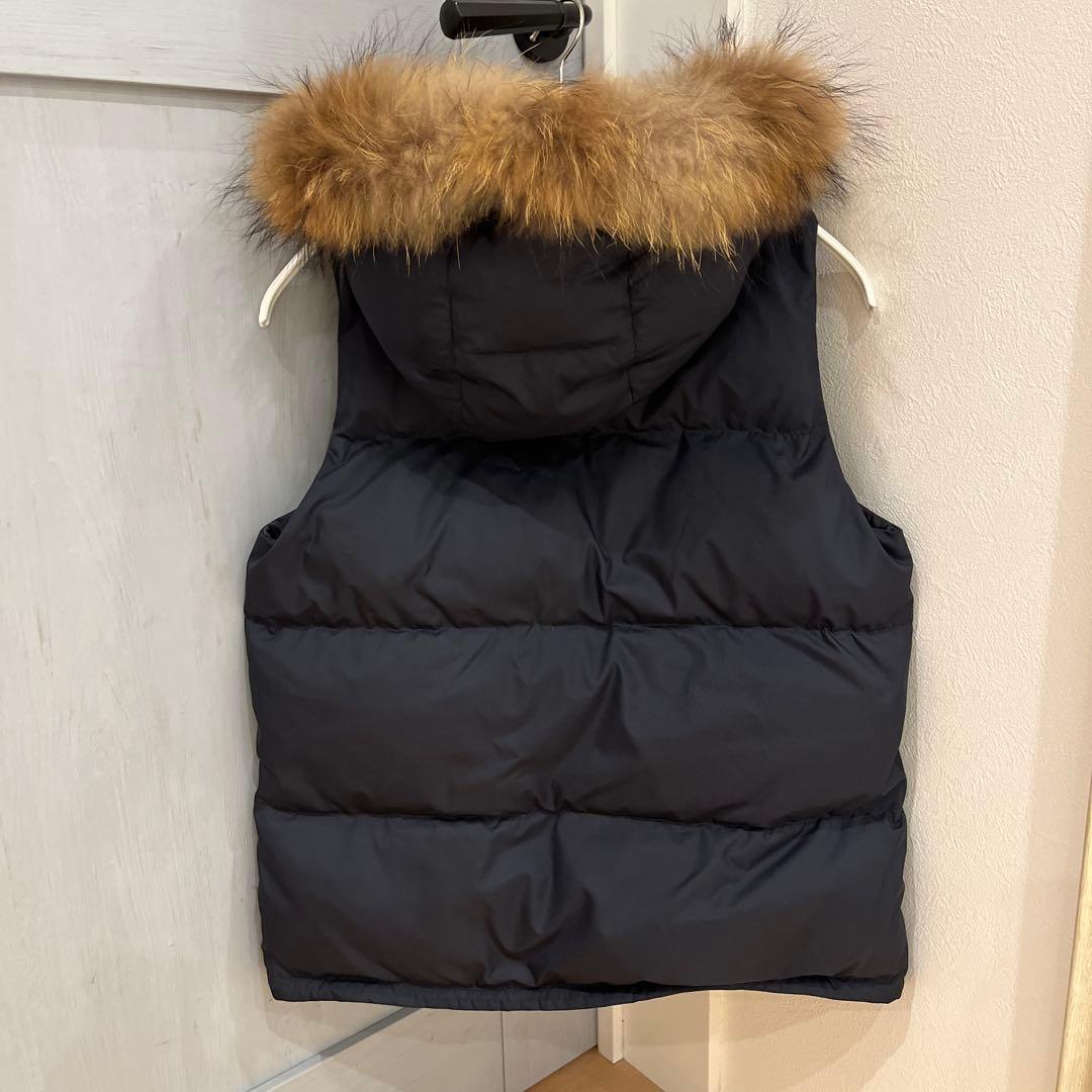 美品⭐️ブルーレーベルクレストブリッジ リバーシブル チェック ダウンベスト 38