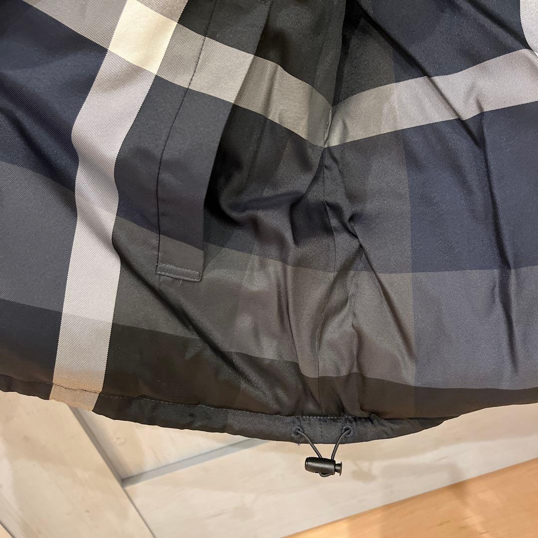 美品⭐️ブルーレーベルクレストブリッジ リバーシブル チェック ダウンベスト 38