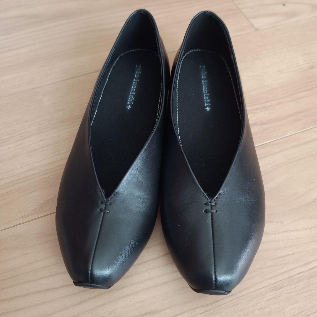 imanishi+ ユウコイマニシフラットシューズ レディース 本革