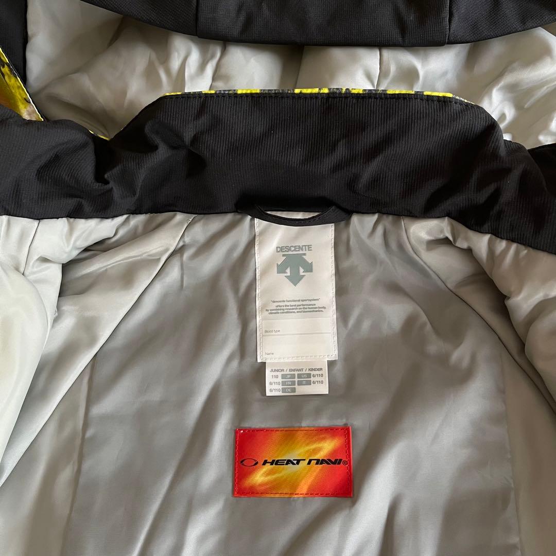 極美品【DESCENTE/デザント】子ども用スキーウェアセット　雪遊び　スノボ