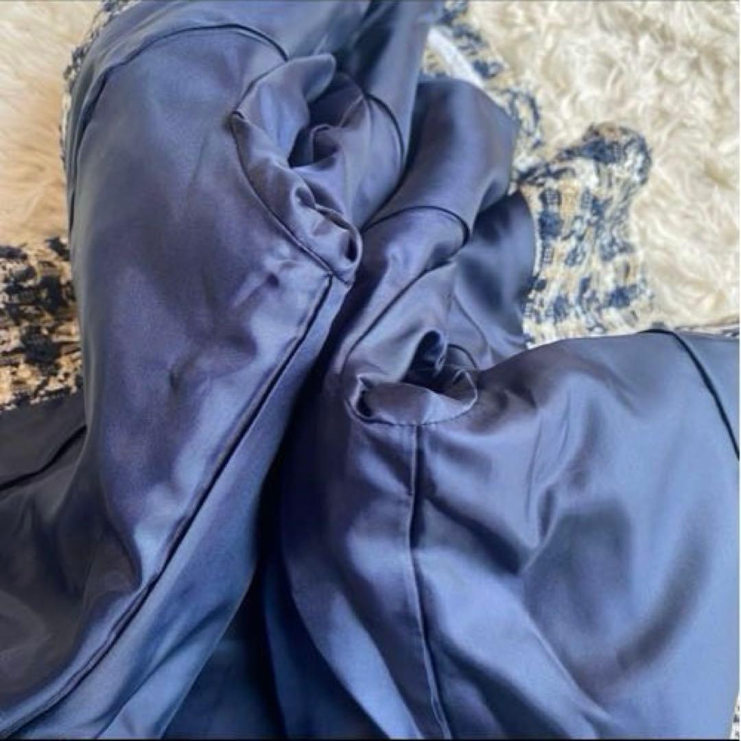 FENNEL ノーカラージャケット ツイードジャケット 9　M