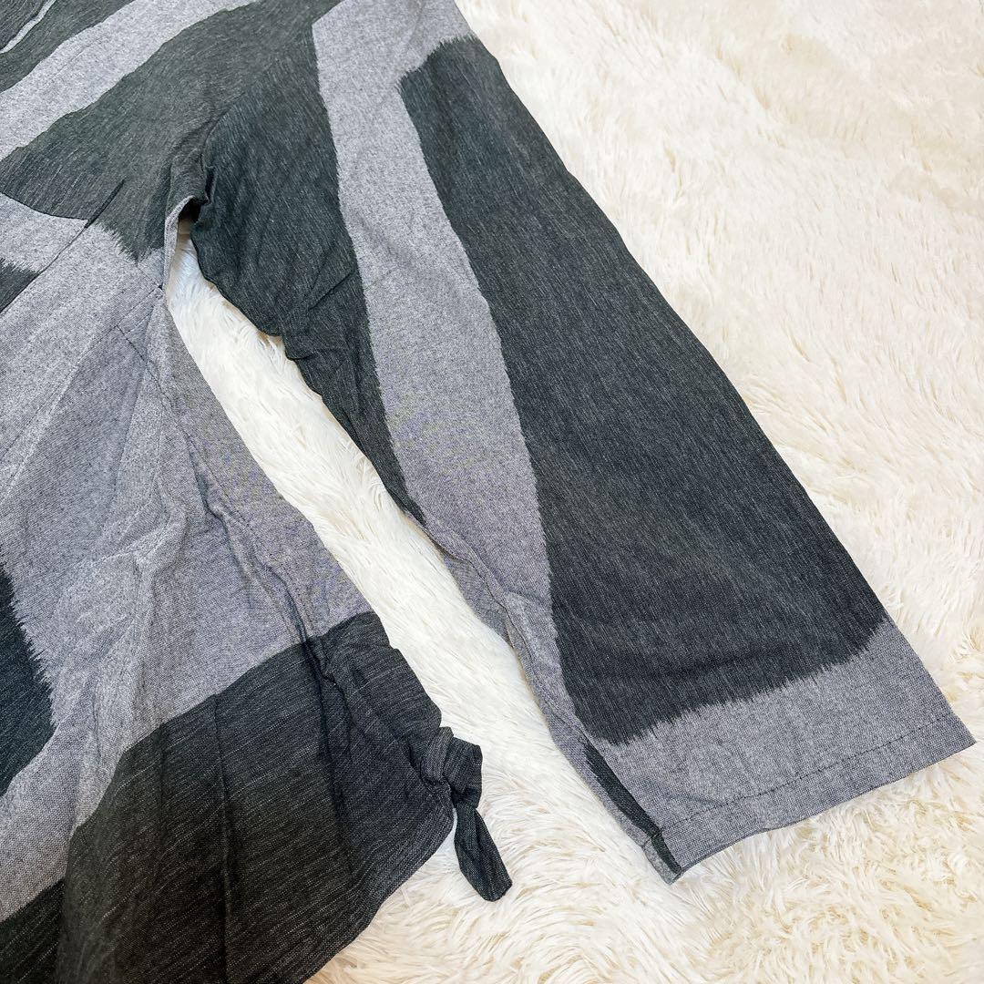 2024年モデル☆慈雨 センソユニコ アシンメトリー 変形 ロング ワンピース