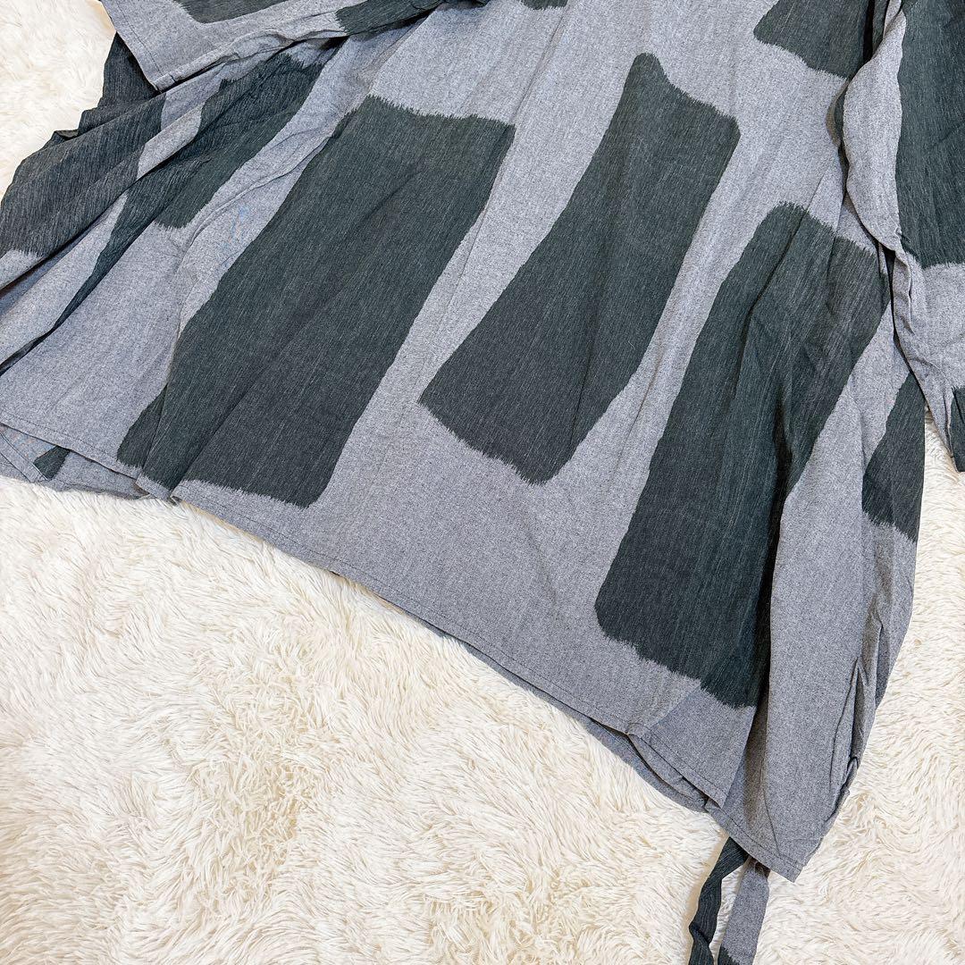 2024年モデル☆慈雨 センソユニコ アシンメトリー 変形 ロング ワンピース