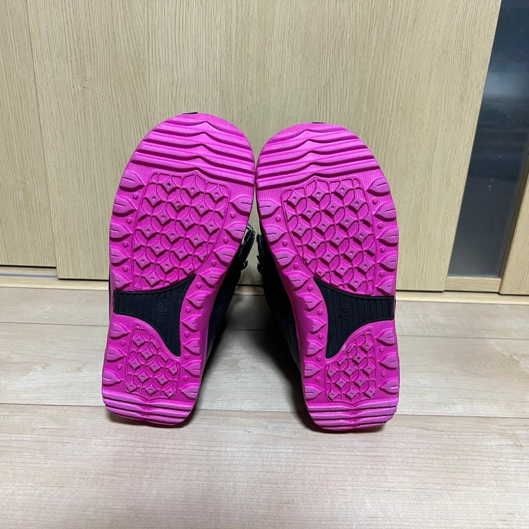 【極美品】BURTON スノーボードブーツ 女性用 黒/ピンク