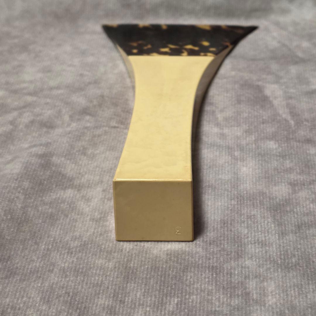 三味線 撥 バチ ケースつき　開き約8.7cm一部欠けあり　本鼈甲