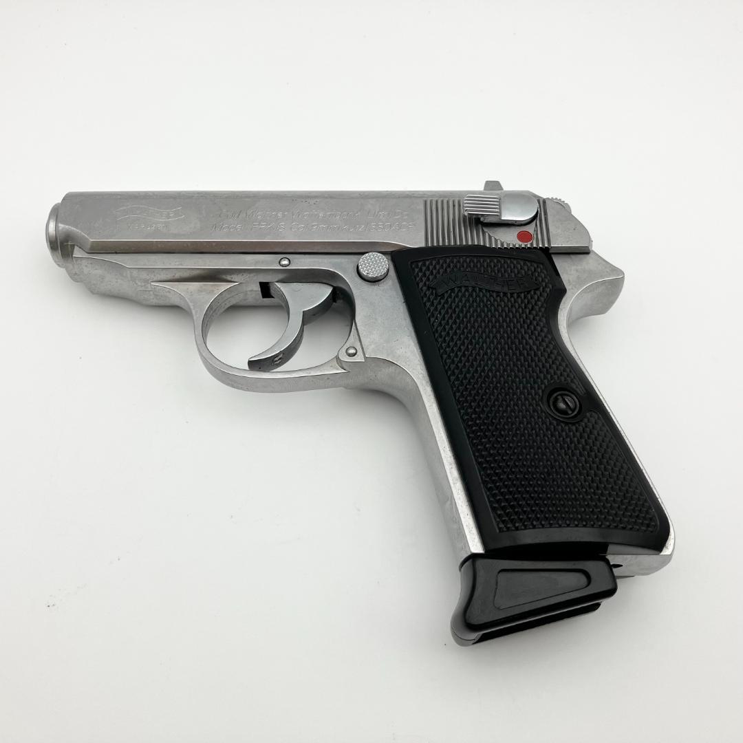 マルゼン ワルサー PPK/S 007仕様 ブローバック ステンレス 動作確認済