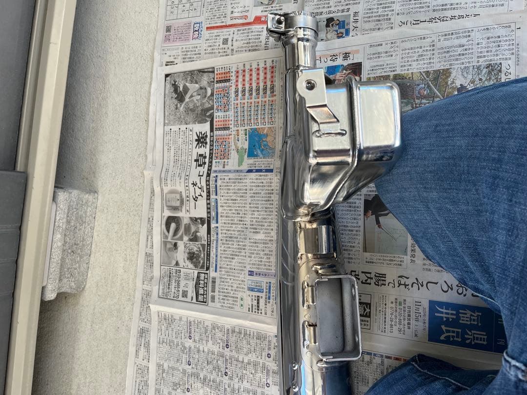 SR400 PRUNUS マフラー