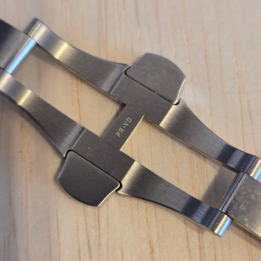 パネライ純正 24/22mm レザーベルト&Dバックル 44mm ルミノール