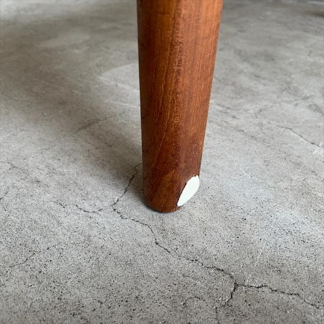 デンマークd-scanのヴィンテージチークフレームダイニングチェア