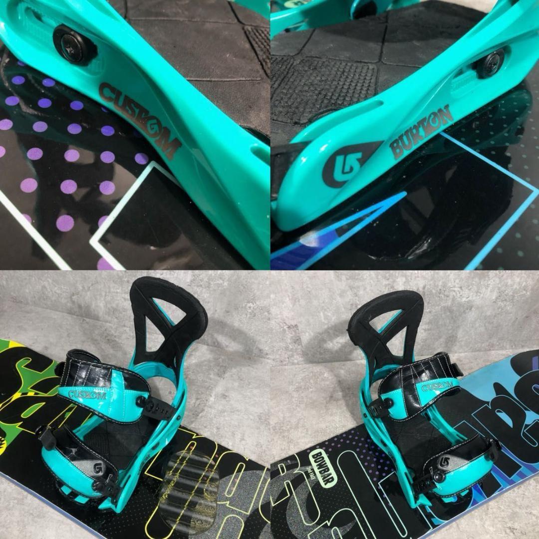 人気 SAVANDER154 × BURTON CUSTOM スノーボードセット