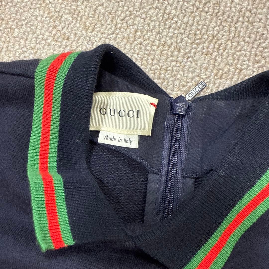 GUCCI ネイビー ワンピース 120cm