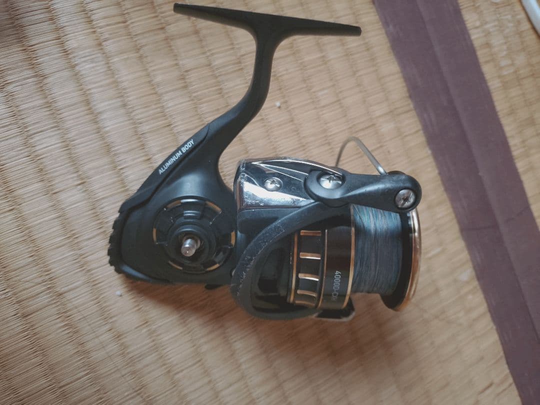ダイワBG SW4000　ドラグノブなし。ベアリング快適