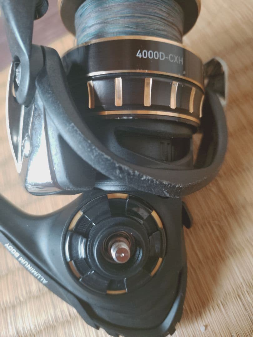 ダイワBG SW4000　ドラグノブなし。ベアリング快適