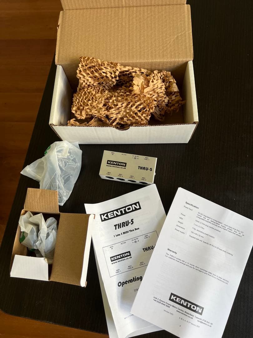 sirap777 さん専用KENTON THRU-5 MIDIスプリッター