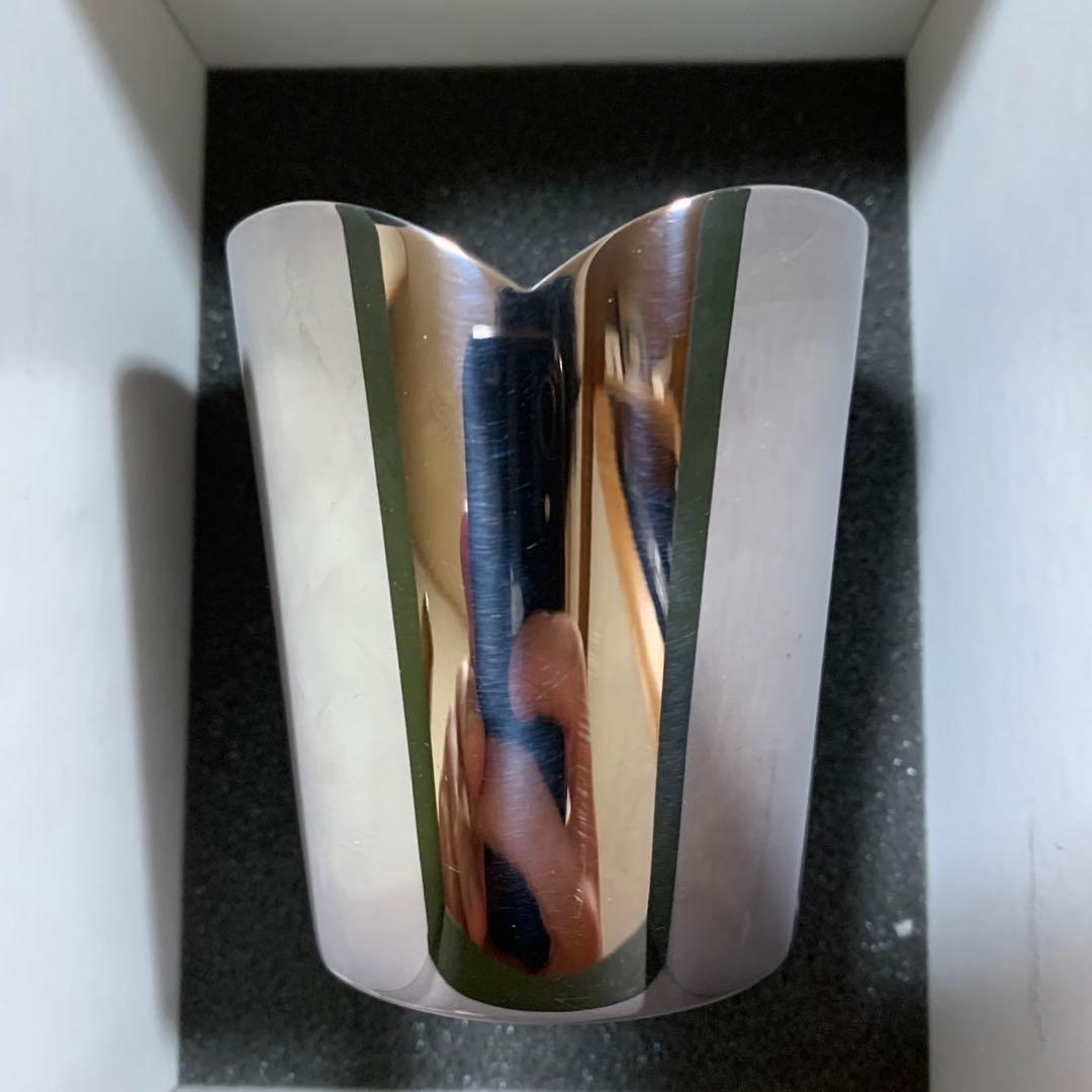 希少 未使用 クリストフル ハート 花瓶 フラワーベース 箱