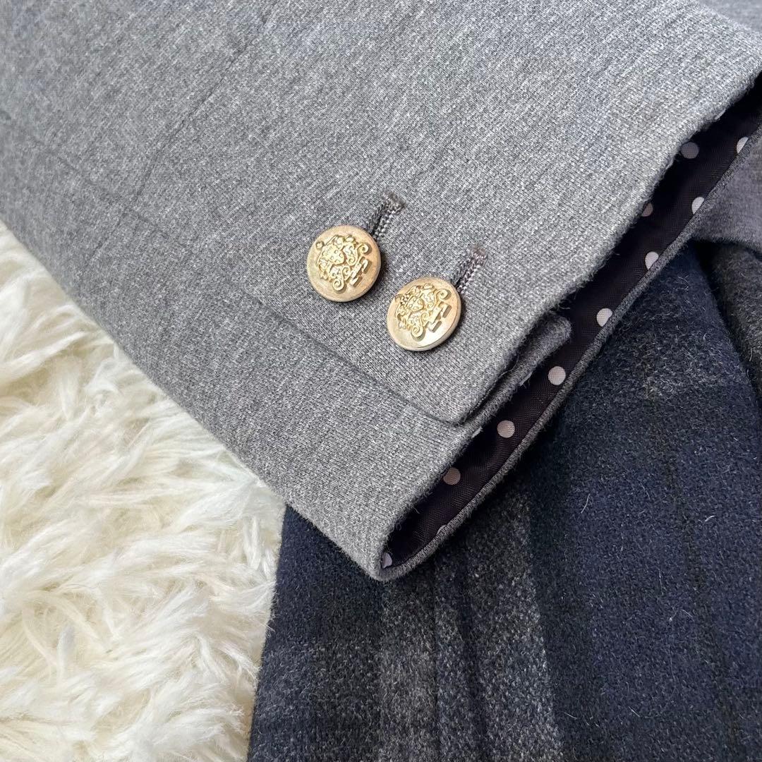 美品★pom ponette ポンポネット　グレー セレモニー　160　スカッツ