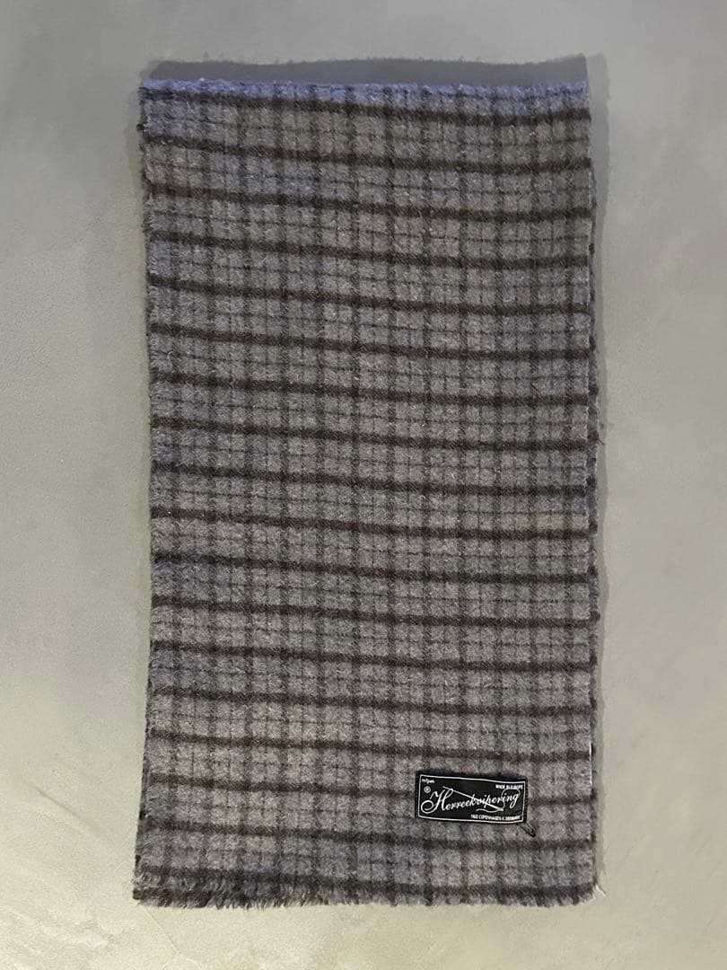【新品】MFPEN WOOL SCARF ブルー　OUR's 深水光太さん着用
