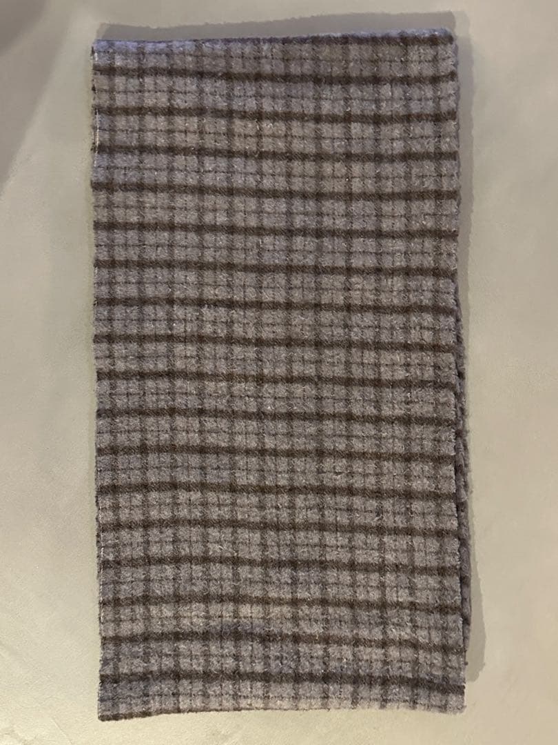 【新品】MFPEN WOOL SCARF ブルー　OUR's 深水光太さん着用